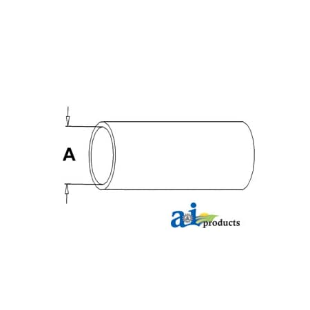 A & I Products Radiator Hose, Upper 6" x2.5" x2.5" A-R62286